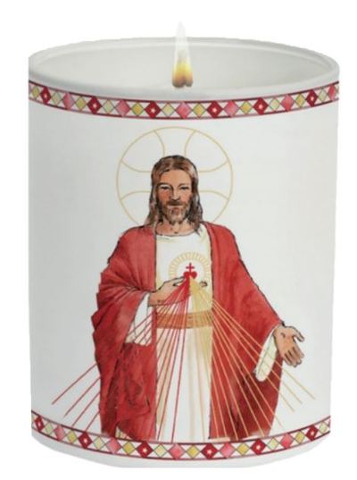 Image de Bougie Parfumée - Sacré Coeur de Jésus