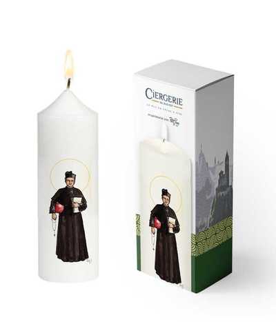 Image de Cierge blanc - Saint Jean Bosco