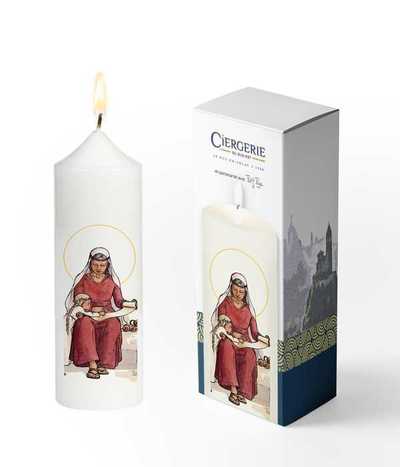 Image de Cierge blanc - Sainte Anne