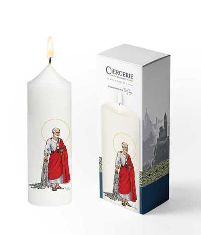 Image de Cierge blanc - Saint Pierre