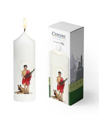 Image de Cierge blanc - Saint Guy