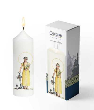 Image de Cierge blanc - Sainte Philomène