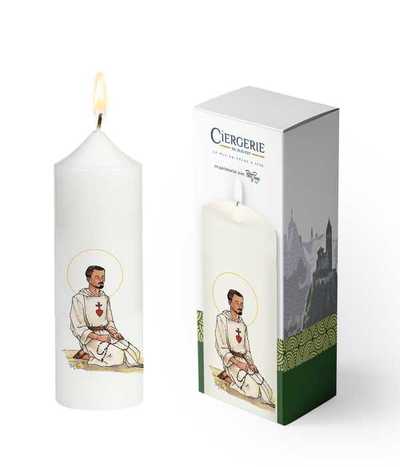 Image de Cierge blanc - Saint Charles de Foucauld