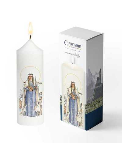Image de Cierge blanc - Sainte Geneviève