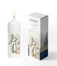 Image de Cierge blanc - Ange Gardien garçon