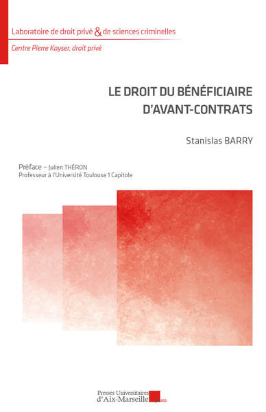 Image de Le droit du bénéficiaire d'avant-contrats