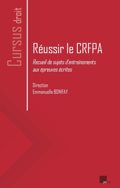 Image de Réussir le CRFPA