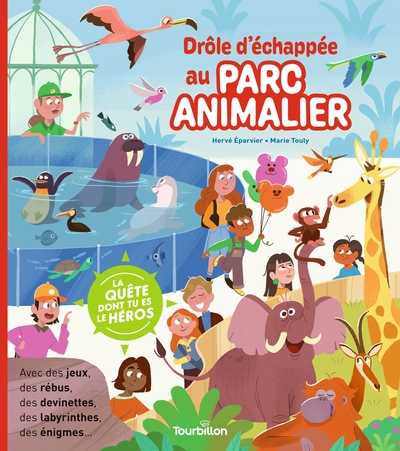 Picture of Drôle d'échappée au parc animalier