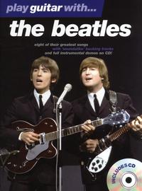 Picture of PLAY GUITAR WITH... THE BEATLES -  GUITAR [TAB], WITH CHORD SYMBOLS - RECUEIL + CD