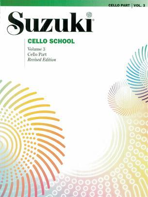 Picture of SUZUKI: CELLO SCHOOL VOLUME 3 REVISED EDITION (CELLO PART)