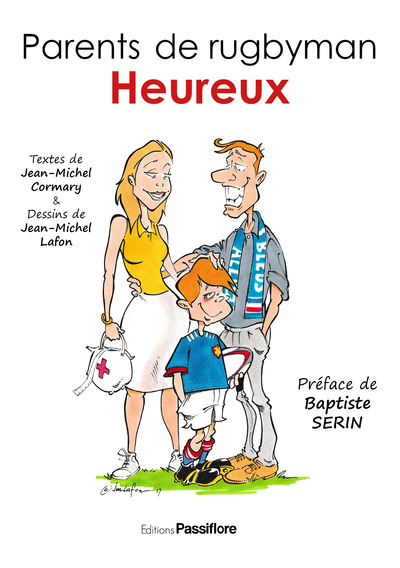 Picture of Parents de rugbyman heureux