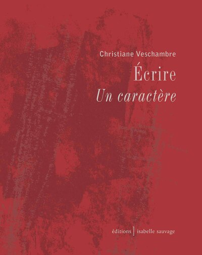 Picture of Écrire. Un caractère