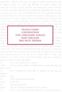 Picture of Conversations avec Anne-Marie Albiach dans l'escalier