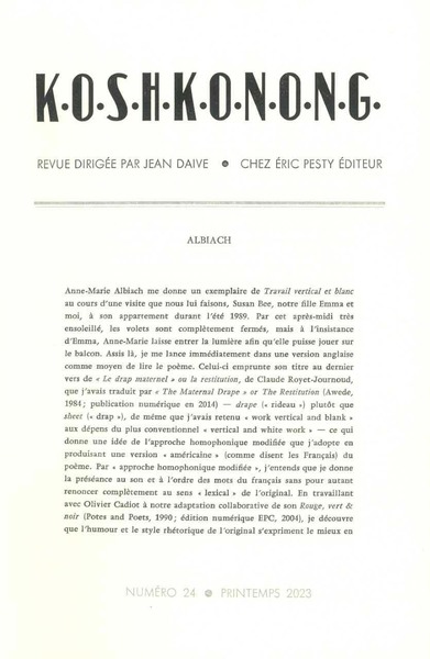 Picture of K.O.S.H.K.O.N.O.N.G. n°24