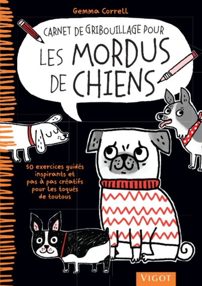 Picture of Carnet de gribouillage pour les mordus de chiens