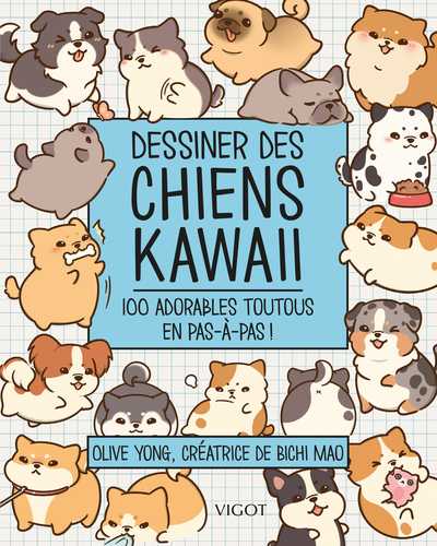Picture of Dessiner des chiens kawaii