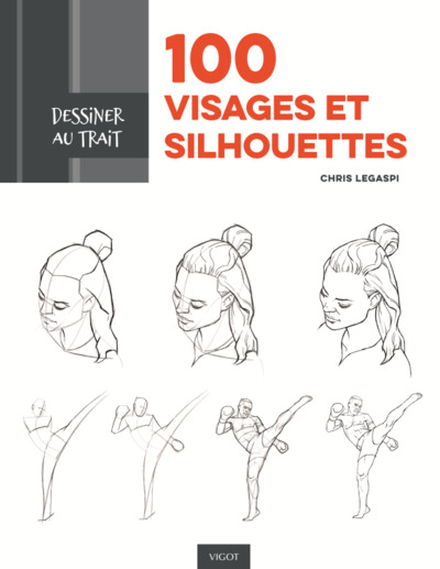 Picture of Dessiner au trait 100 visages et silhouettes