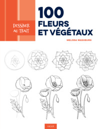 Picture of Dessiner au trait 100 fleurs et végétaux