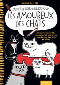 Picture of Carnet de gribouillage pour les amoureux des chats