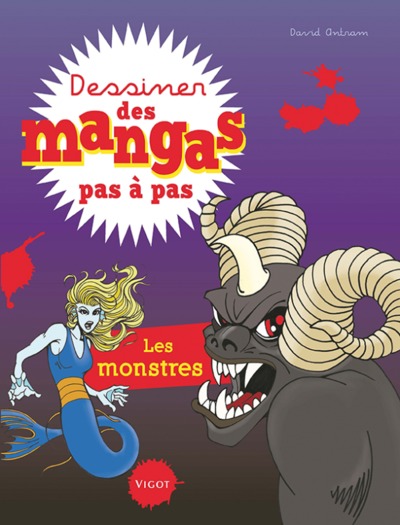 Image de Dessiner des mangas pas à pas : les monstres