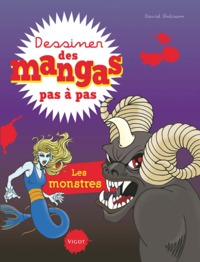 Image de Dessiner des mangas pas à pas : les monstres