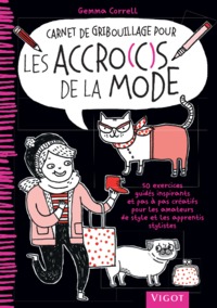 Picture of Carnet de gribouillage pour les accros de la mode