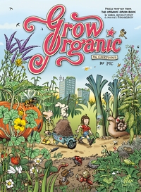 Picture of Grow organic in cartoons