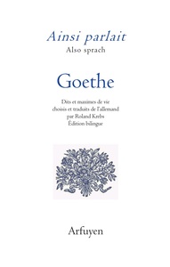 Image de Ainsi parlait Goethe