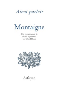 Picture of Ainsi parlait Michel de Montaigne