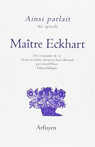 Picture of Ainsi parlait Maître Eckhart