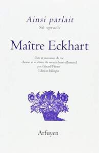 Image de Ainsi parlait Maître Eckhart