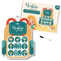 Image de TABLEAU DE ROUTINE APRèS L’éCOLE