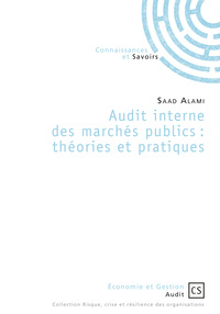 Image de Audit interne des marchés publics - théories et pratiques
