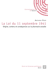 Picture of la loi du 11 septembre 1941