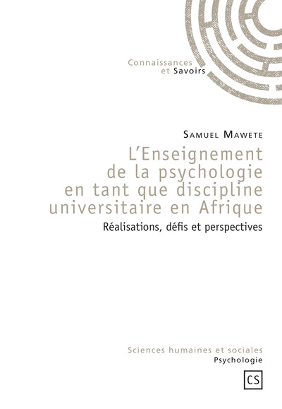 Image de L'enseignement de la psychologie en tant que discipline universitaire en Afrique - réalisations, défis et perspectives