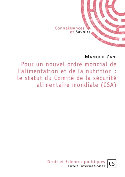 Picture of Pour un nouvel ordre mondial de l'alimentation et de la nutrition