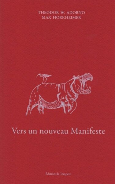 Picture of Vers un nouveau manifeste - discussion sur la théorie et la pratique