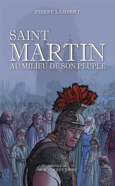 Image de Saint Martin au milieu de son peuple