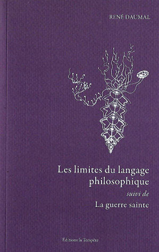 Picture of Les limites du langage philosophique