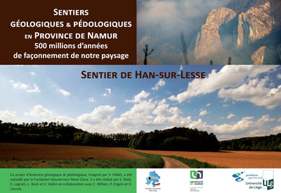 Picture of SENTIERS GEOLOGIQUES ET PEDOLOGIQUES. HAN-SUR-LESSE : SENTIER DE HAN-SUR-LESSE. SENTIERS GEOLOGIQUES