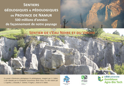Picture of SENTIERS GEOLOGIQUES ET PEDOLOGIQUES. EAU NOIRE ET VIROIN : SENTIER DE L'EAU NOIRE ET DU VIROIN. SEN