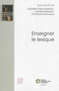 Picture of ENSEIGNER LE LEXIQUE