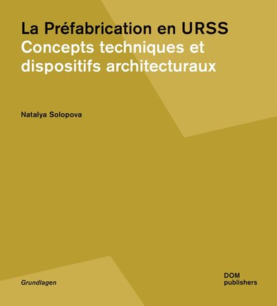 Picture of LA PREFABRICATION EN URSS
