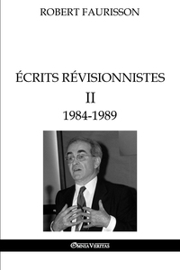 Image de Écrits révisionnistes II  1984-1989