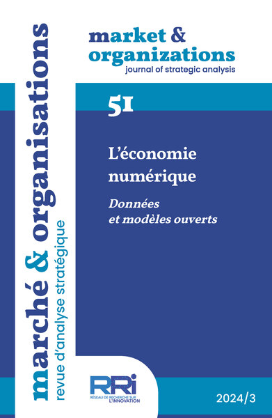 Picture of Marché et organisation n° 51 - L'économie numérique