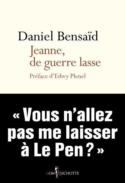Image de Jeanne, de guerre lasse