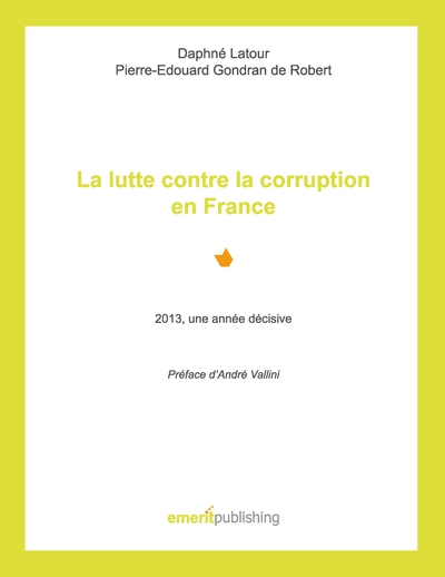 Picture of La lutte contre la corruption en France