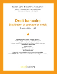 Picture of Droit de la Distribution bancaire - Edition 5