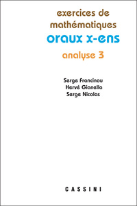 Image de Oraux X ENS Analyse 3