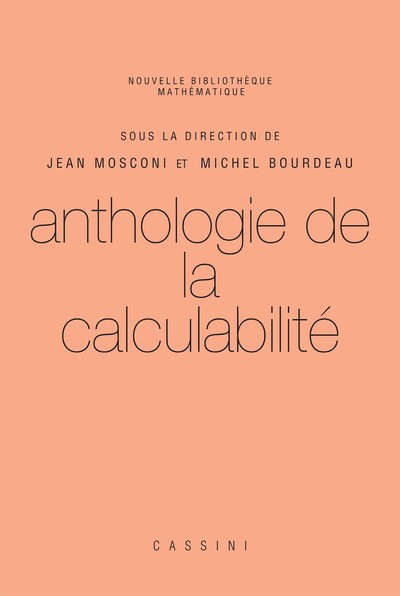 Picture of Anthologie de la calculabilité